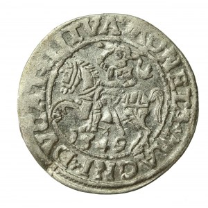 Zygmunt II August, Półgrosz 1549, Wilno - LI/LITVA (379)