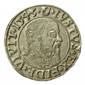 Prusy Książęce, Albrecht Hohenzollern, Grosz 1543, Królewiec (392)