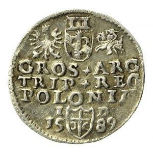 Zygmunt III Waza, Trojak 1589, Olkusz. (432)