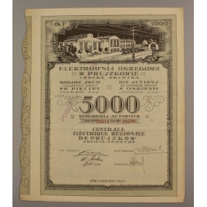 II RP, Elektrownia Okręgowa w Pruszkowie, Em.4, 10x 500 mkp 1921 (1269)