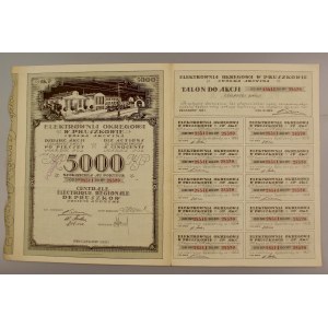 II RP, Elektrownia Okręgowa w Pruszkowie, Em.4, 10x 500 mkp 1921 (1269)
