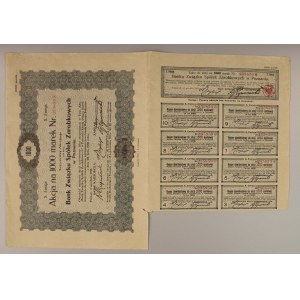 II RP, Bank Związku Spółek Zarobkowych w Poznaniu, Em.10, 1.000 mk 1921 (1272)