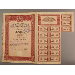 Bank Polski S.A., 100 x 100 zł (10.000 zł) 1934 - Rzadkie (1274)