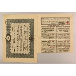 II RP, Bank Związku Spółek Zarobkowych w Poznaniu, Em.10, 1.000 mk 1921 (1276)