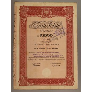 Bank Polski S.A., 100 x 100 zł (10.000 zł) 1934 - Rzadkie (1277)