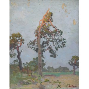 Iwan TRUSZ (1869-1940), Sosny na wietrze