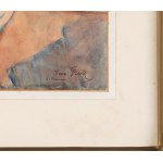 Teodor GROTT (1884-1972), Martwa natura na tarasie