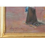 Jerzy KOSSAK (pracownia), Modlitwa Arabów na pustyni (1954)