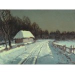 Wiktor KORECKI (1890-1980), Zimowa noc