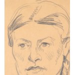 Józef Mikołaj POCHWALSKI (1888-1963), Portret kobiety w koralach (1920)