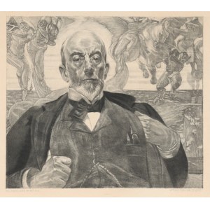 Jan WOJNARSKI (1879-1937), Portret Tadeusza Stryjeńskiego (wg obrazu Jacka Malczewskiego)