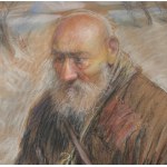 Julian JÓZEFOWICZ (XX w.), Starzec z lirą