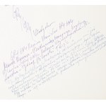 Władysław GRYGNY (1936-2018), Notatki filozoficzno-geometryczne (zestaw dwóch prac)