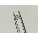 2 DIAMANTY 1,09 CT SVĚTLE ŽLUTÉ - VS1 -SI1 - UD30112