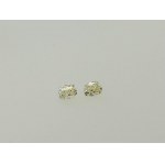 2 DIAMANTY 1,09 CT SVĚTLE ŽLUTÉ - VS1 -SI1 - UD30112