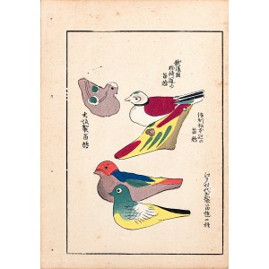 Shimizu Seifu (1851-1913), Ptaszki-gwizdki, Kioto, 1911