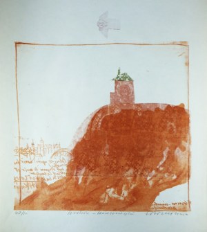Włodzimierz Kunz(1926-2002),Kraków Krzemionki,1975