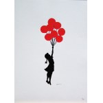 激レア　FLYING BALLOONS GIRL バンクシー 激レア FLYING BALLOONS GIRL バンクシー（Flying Balloon Girl