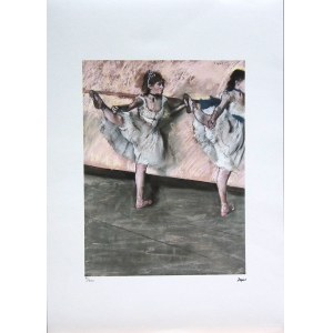 Edgar Degas(1834-1917),Two dancers