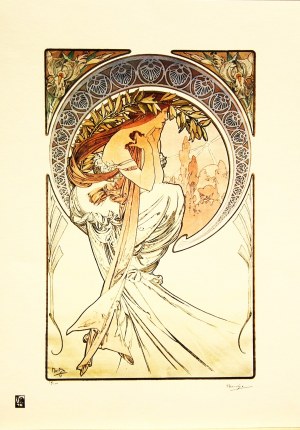 Alfons Maria Mucha(1860-1939),La Poesie