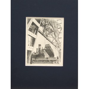 Atelier Girs-Barcz,Port Gdyński(załadunek węgla),1934