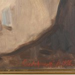 Jan Boleslaw Czedekowski (1885-1969), Study of a portrait, 1956