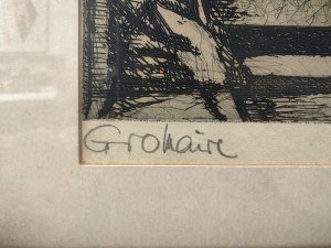 Marcel Gromaire (1892-1971), Scena uliczna