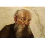 Teodor Axentowicz, Old age and youth, ca. 1920, ATTR