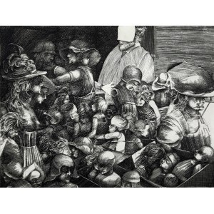 Krzysztof Skórczewski (b. 1947), Puppet Warehouse, 1987