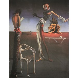 Salvador Dali (1904-1989), Woman with a head of roses