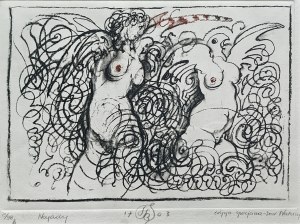 Franciszek Starowieyski (1930-2009), Najady, 2003