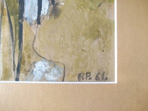 Piotr Potworowski (1898-1962), Wodospad nad Thohnet, 1961