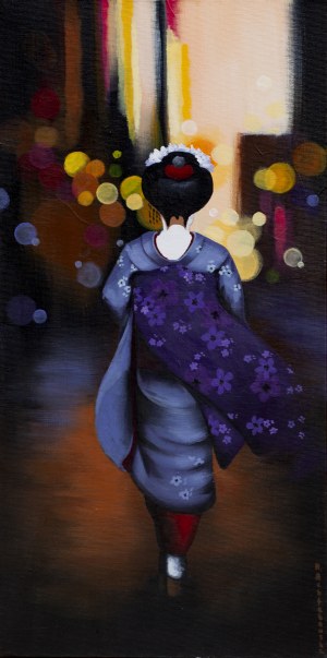 Marta Achtabowska, Geisha and the city, 2018