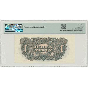 1 złoty 1944 ...owym - EO - PMG 65 EPQ