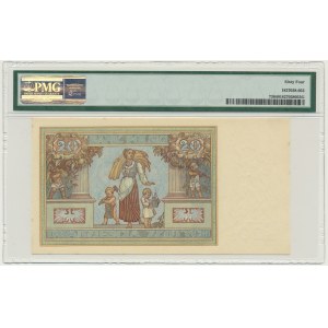 20 złotych 1931 - DK. - PMG 64