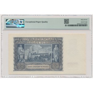 20 złotych 1940 - L - PMG 67 EPQ