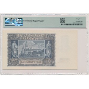 20 złotych 1940 - L - PMG 67 EPQ