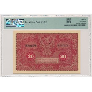 20 marek 1919 - II Serja FE - PMG 66 EPQ