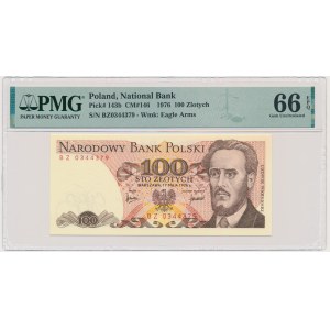 100 złotych 1976 - BZ - PMG 66 EPQ