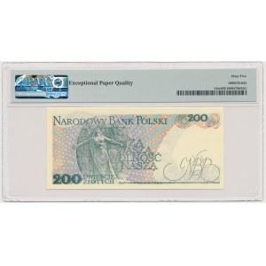 200 złotych 1986 - CR - PMG 65 EPQ