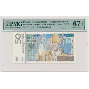 50 złotych 2006 - Jan Paweł II - PMG 67 EPQ