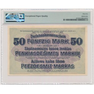 Kowno, 50 Mark 1918 - B - PMG 55 EPQ