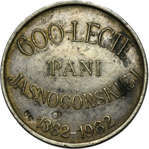 Medal 600 years of Jasna Góra 1982
