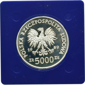 5.000 złotych 1989 Toruń - Mikołaj Kopernik