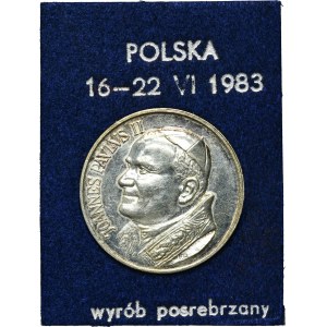 Medal Jan Pawła II pielgrzymka do Polski 1983