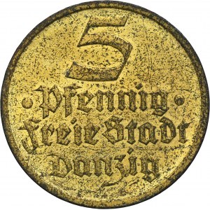 Free City of Danzig, 5 pfennig 1932