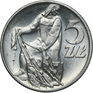 5 złotych 1959 Rybak