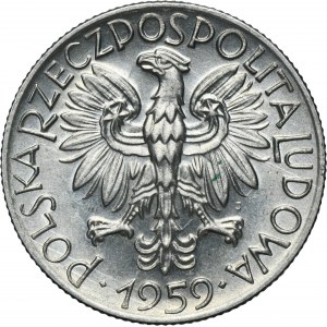 5 złotych 1959 Rybak