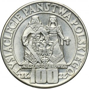 100 złotych 1966 Mieszko i Dąbrówka