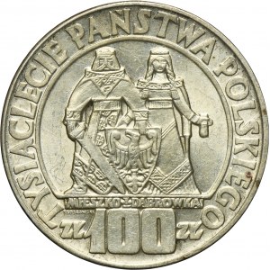 100 złotych 1966 Mieszko i Dąbrówka
